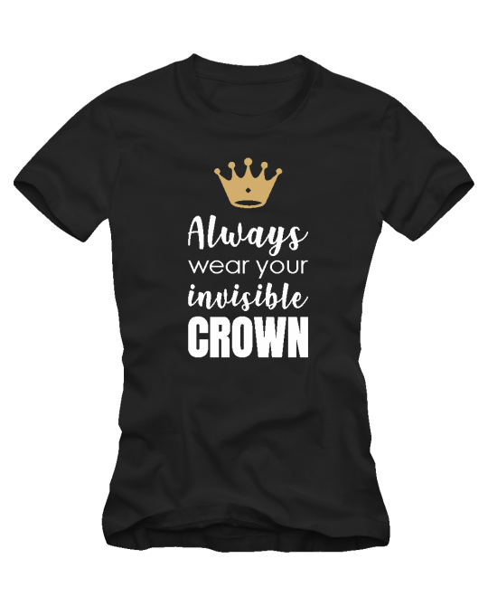 Marškinėliai always wear your crown